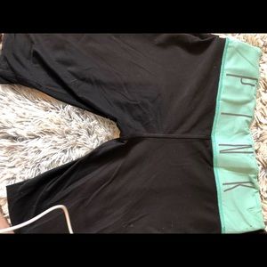 Victoria secret pink reversible leggings.